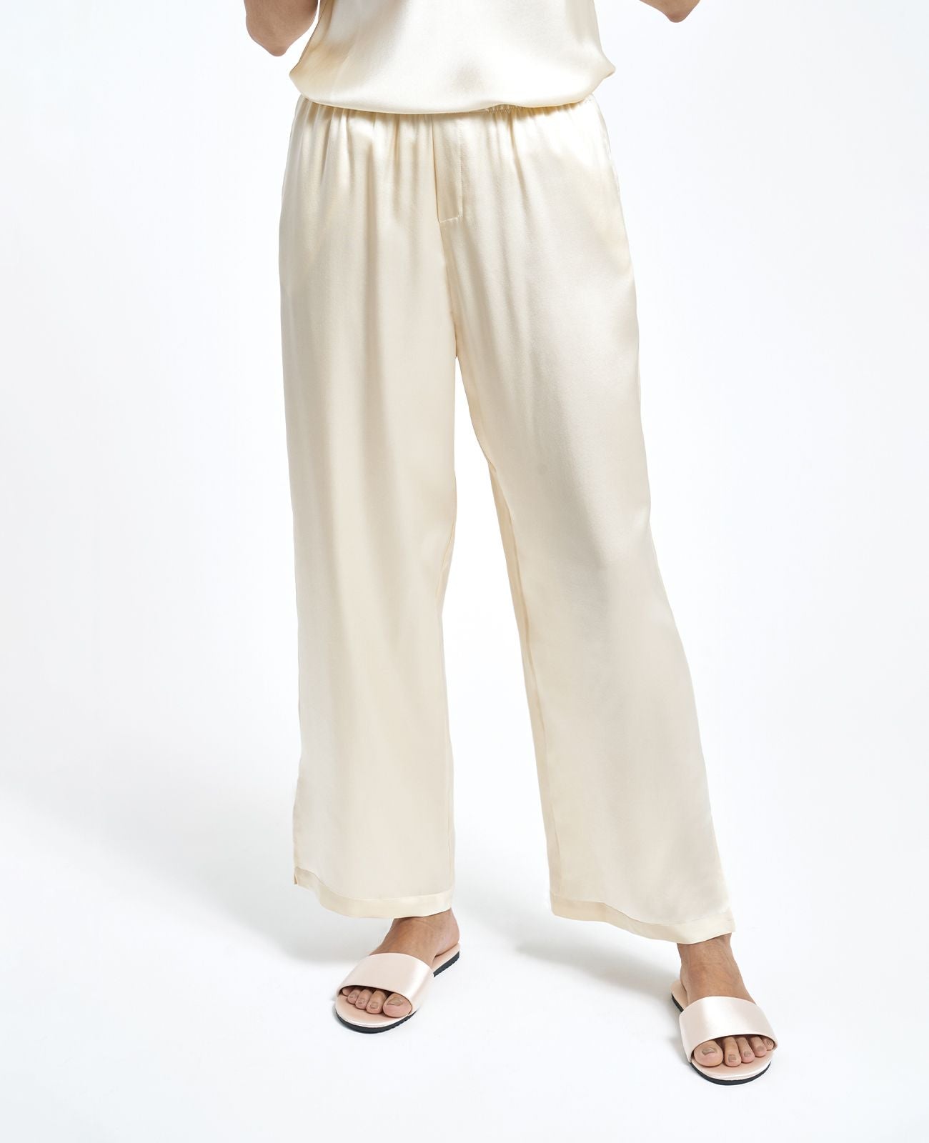 Women Silk Silk Pyjamas Pants GWPNT00059G106